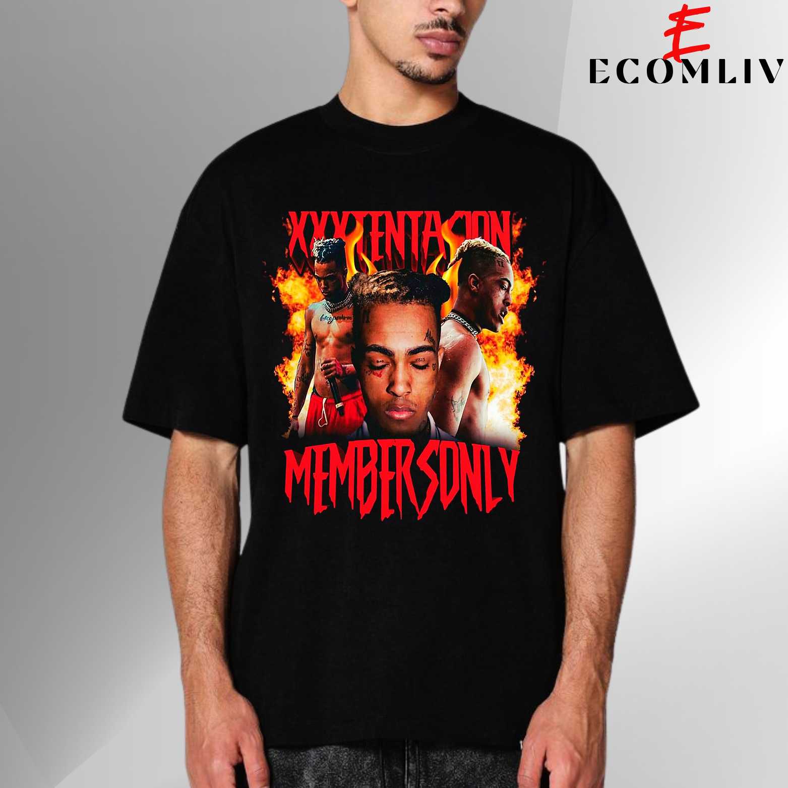 Xxxtentacion Rip T-Shirt, Unisex Tee, Streetwear Graphic Top